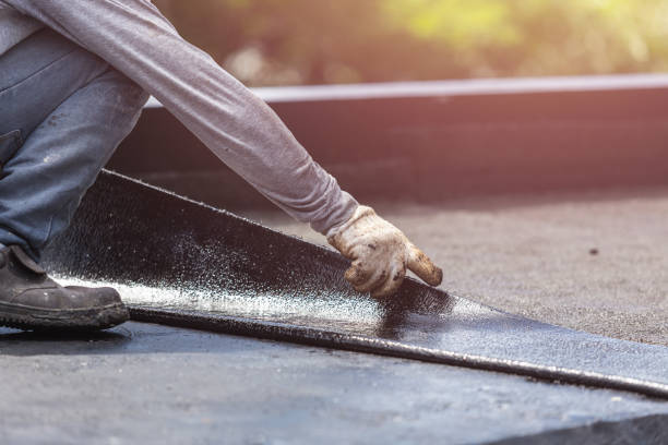 Professional Emergency Waterproofing technician working in Crockett, TX